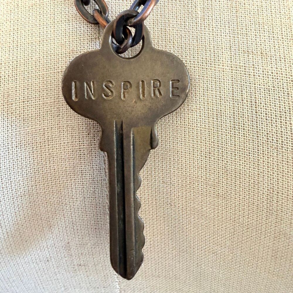 INSPIRE Key Pendant Necklace